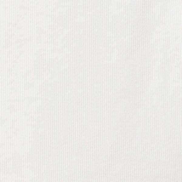 Fitted Rib Tank | Natural White